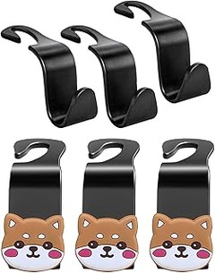 ¿Qué son los ganchos para colgar bolsas en los reposacabezas?