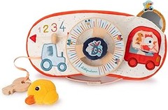 Desafíos al usar juguetes de encaje en el coche para bebés