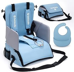 Descubre qué es una trona de viaje que se fija a la silla