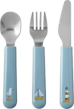 Cómo enseñar a los niños a usar sets de cubiertos infantiles de viaje