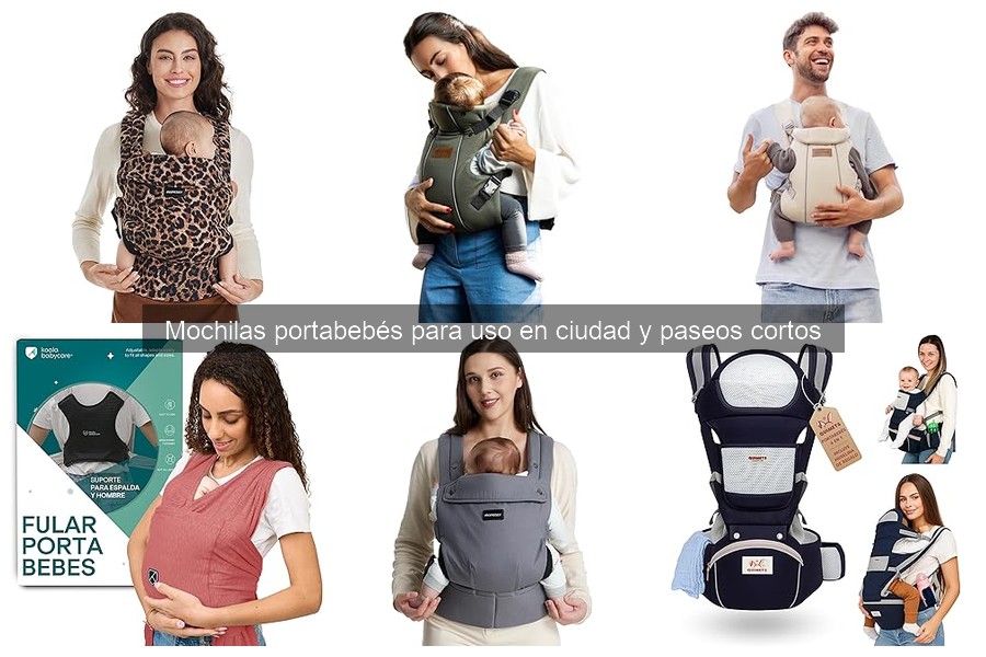 Accesorios Esenciales para Mochilas Portabebés Urbanas