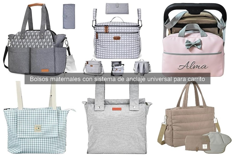 Alternativas a Bolsos Maternales con Anclaje para Carritos