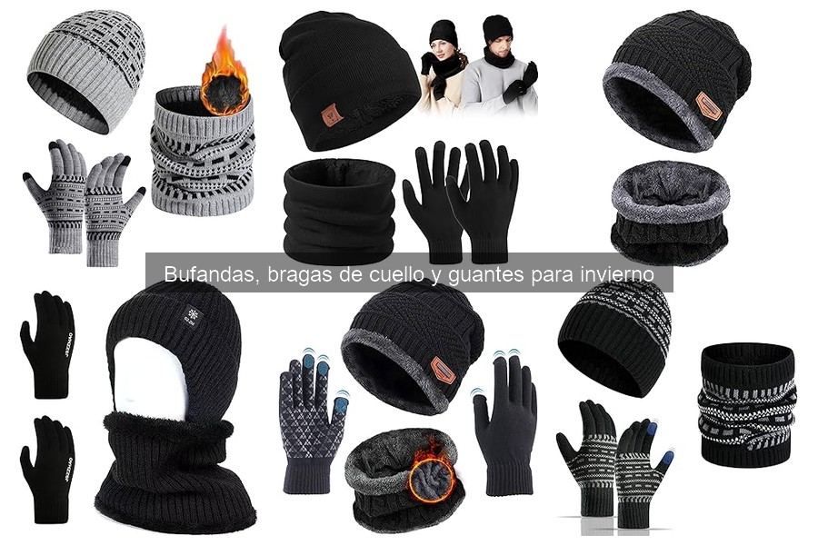 Alternativas a bufandas y bragas de cuello para invierno