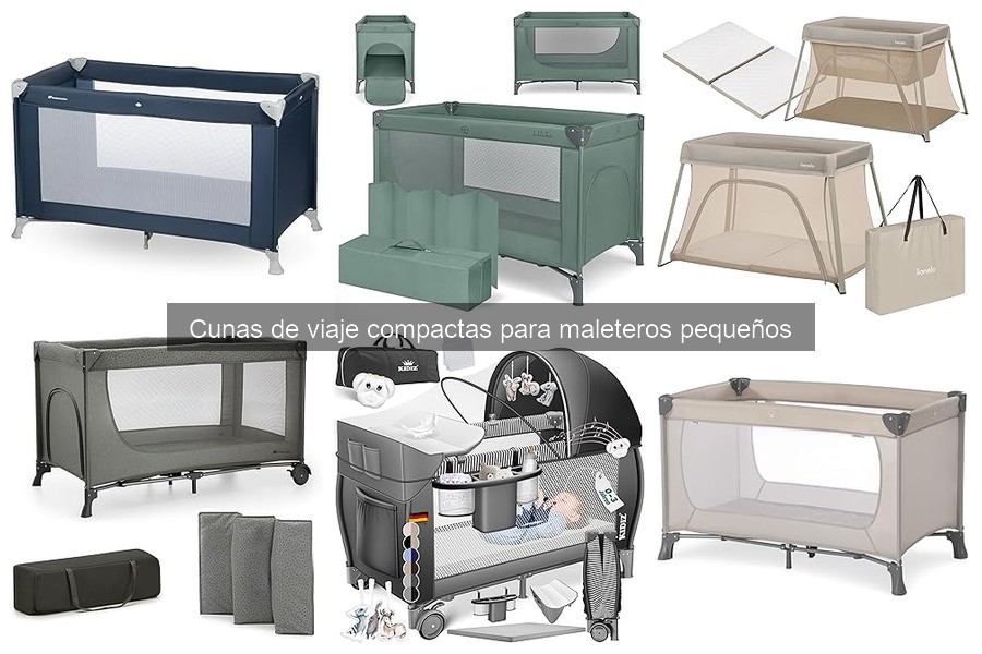 Alternativas a cunas de viaje compactas para bebés