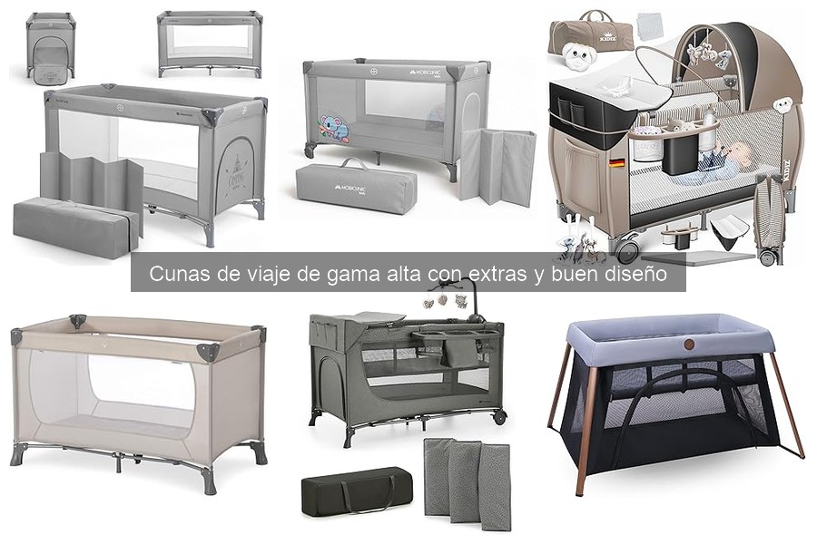 Alternativas a cunas de viaje de gama alta para bebés