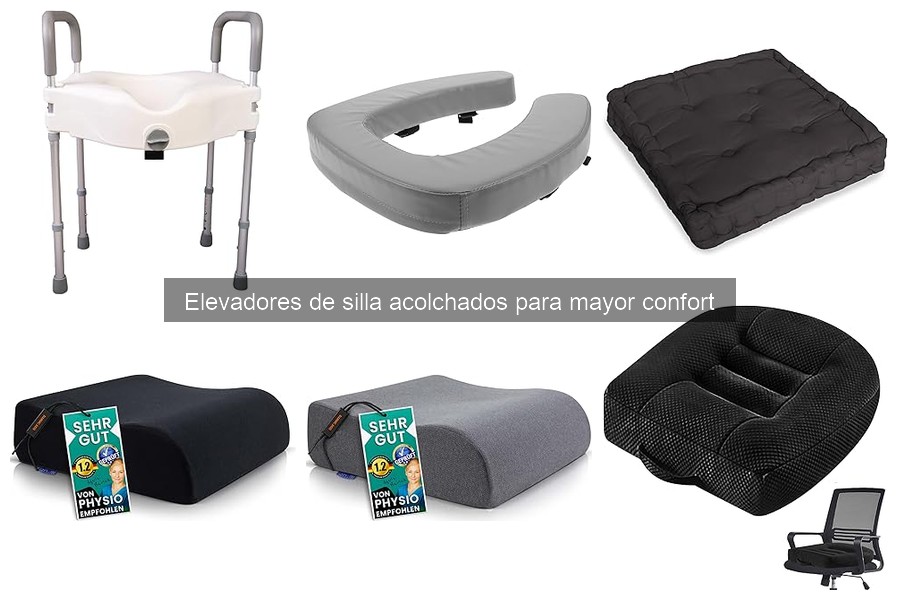 Alternativas a elevadores de silla acolchados para comodidad