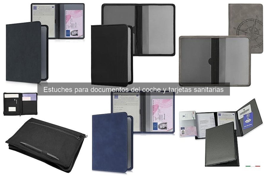 Alternativas a Estuches para Documentos del Coche