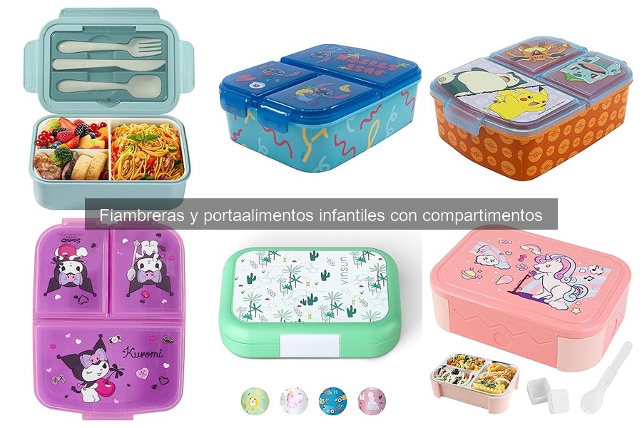 Alternativas a Fiambreras Infantiles con Compartimentos