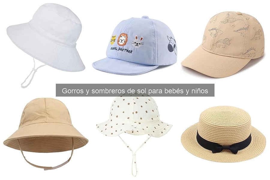 Alternativas a gorros de sol para bebés: opciones efectivas