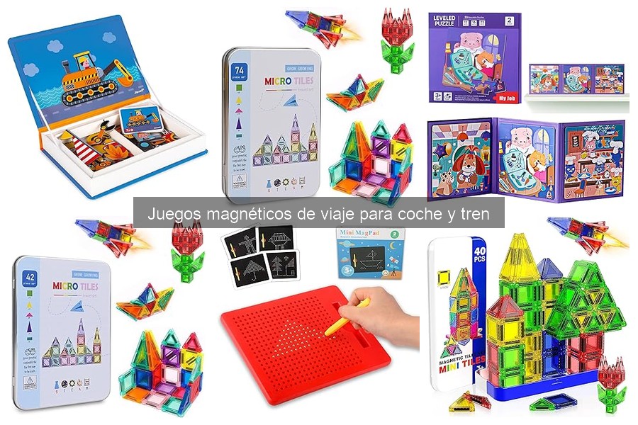 Alternativas a Juegos Magnéticos para Viajar con Niños
