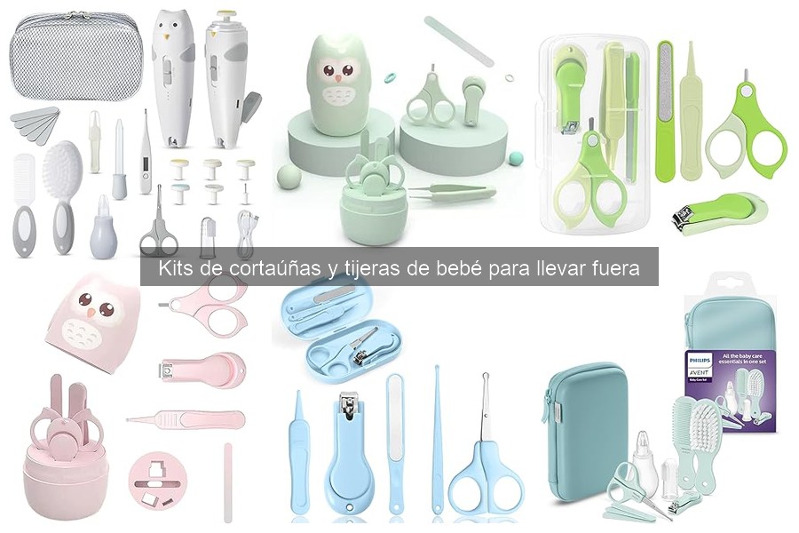 Alternativas a kits de cortaúñas para bebé: opciones efectivas
