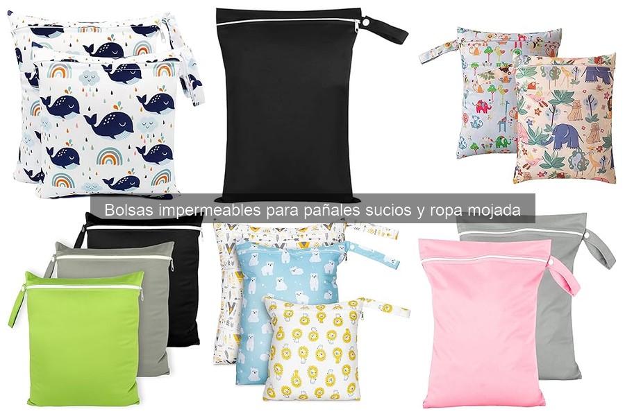 Alternativas a las bolsas impermeables para pañales sucios