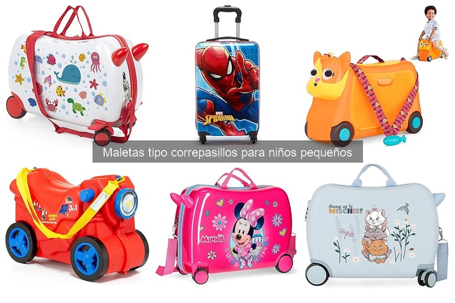 Alternativas a las maletas correpasillos para niños