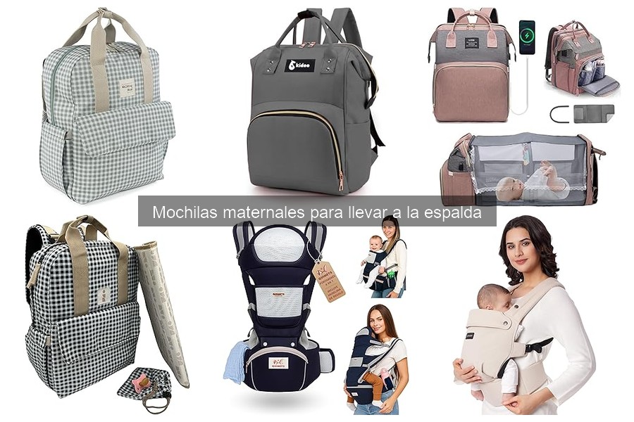 Alternativas a las mochilas maternales para transportar bebés