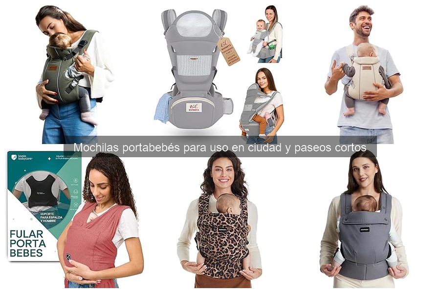 Alternativas a las mochilas portabebés: descubre opciones