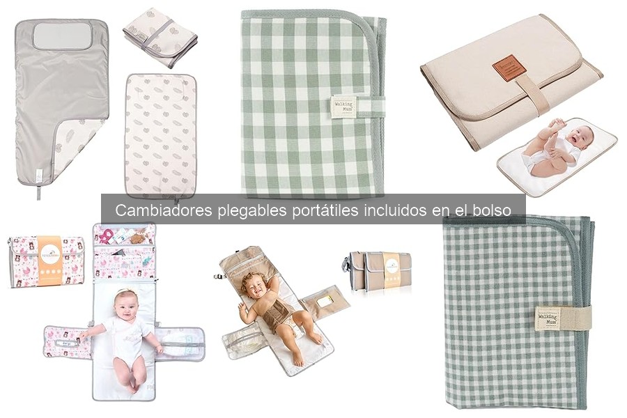 Alternativas a los cambiadores plegables portátiles para bebés