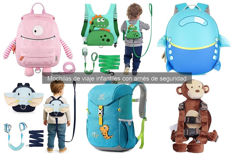 Alternativas a mochilas de viaje infantiles con arnés