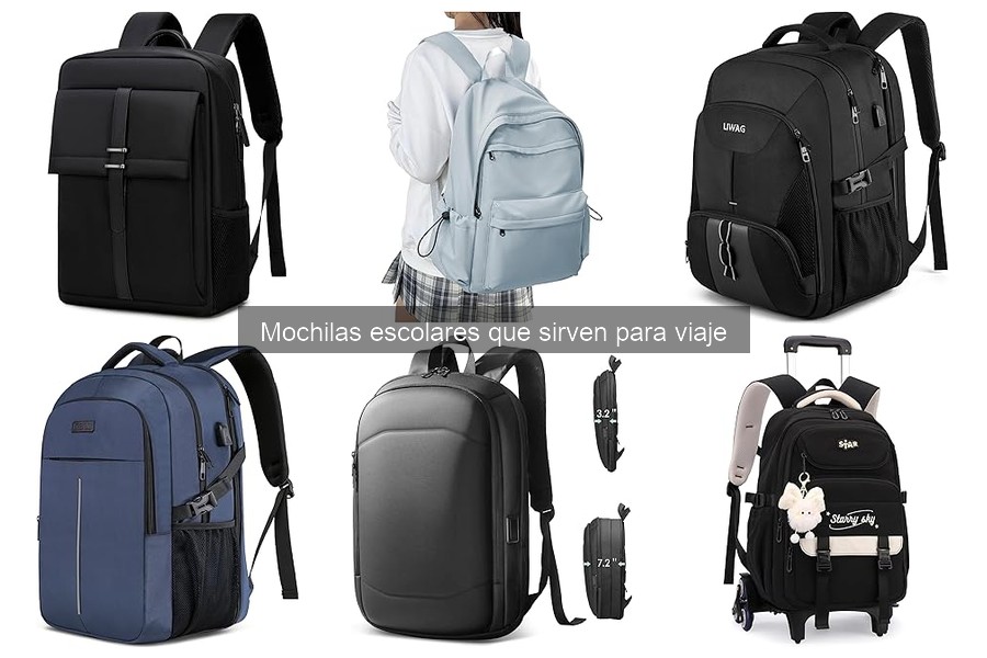 Alternativas a mochilas escolares para viajar con niños