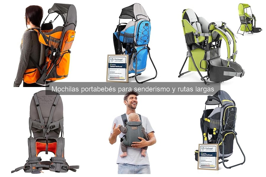 Alternativas a mochilas portabebés para senderismo