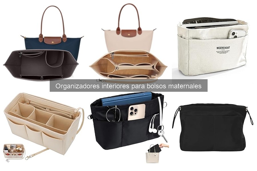 Alternativas a organizadores de bolsos maternales | Opciones útiles