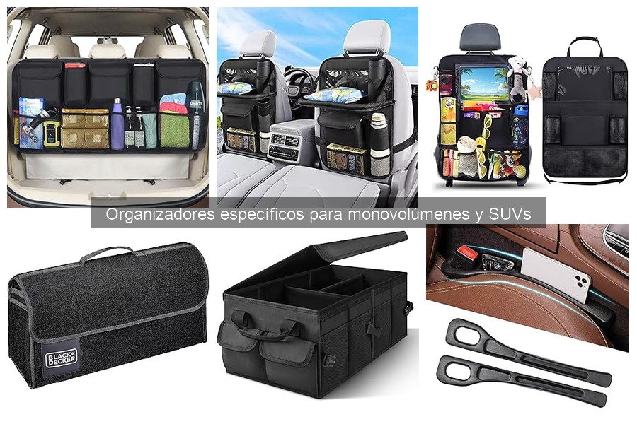 Alternativas a Organizadores para Monovolúmenes y SUVs