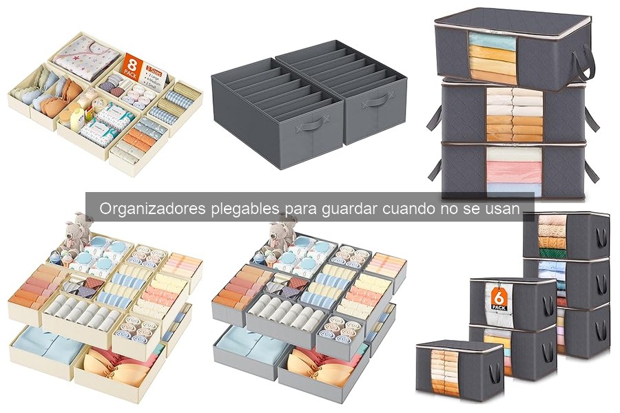 Alternativas a organizadores plegables para viaje con niños