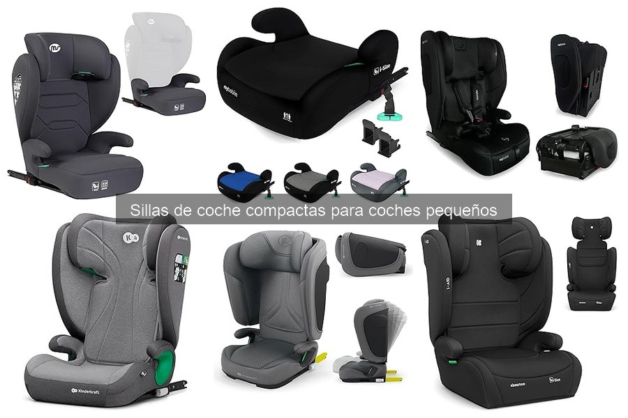 Alternativas a sillas de coche compactas para coches pequeños