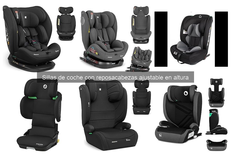 Alternativas a sillas de coche con reposacabezas ajustable