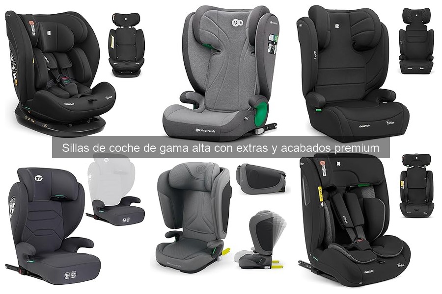 Alternativas a sillas de coche de gama alta para niños