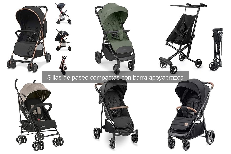 Alternativas a sillas de paseo compactas para bebés