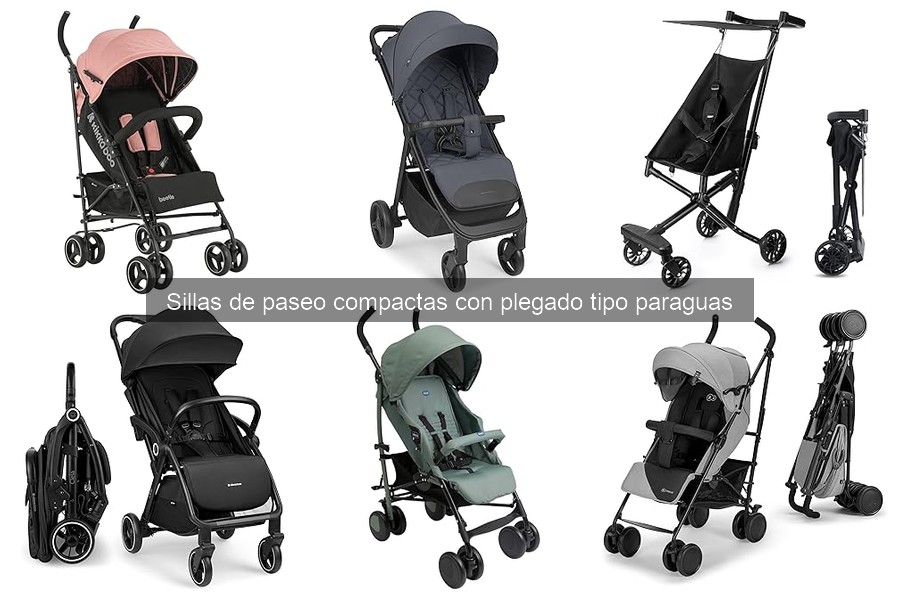 Alternativas a sillas de paseo compactas para viajar