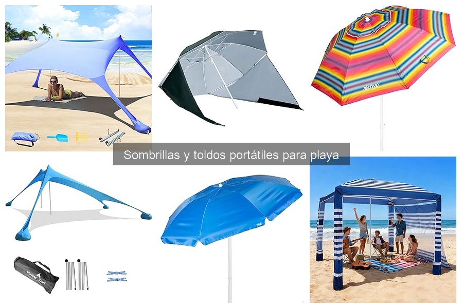Alternativas a Sombrillas para Protección Solar en la Playa