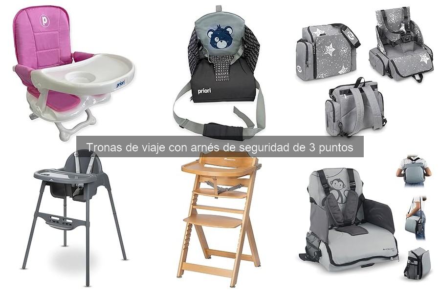 Alternativas a Tronas de Viaje con Arnés de 3 Puntos