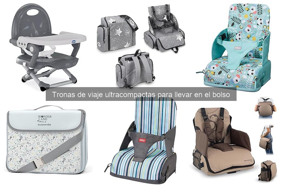 Alternativas a tronas de viaje ultracompactas para niños