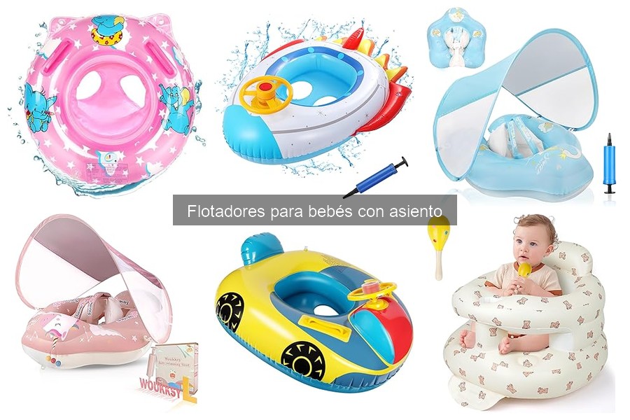 ** Alternativas al flotador con asiento para bebés: mejores opciones