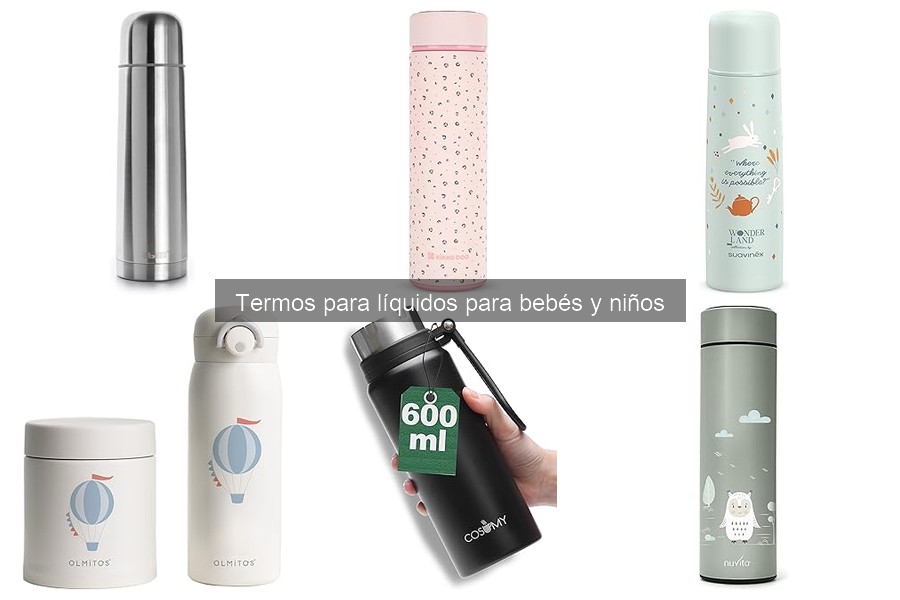 Alternativas al termo para líquidos para bebés y niños