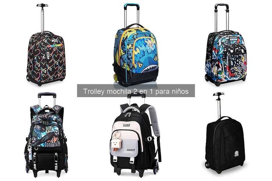 Alternativas al trolley mochila 2 en 1 para viajar con niños