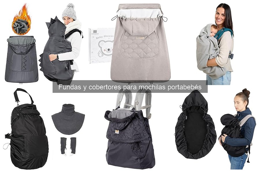 Alternativas creativas a fundas para mochilas portabebés