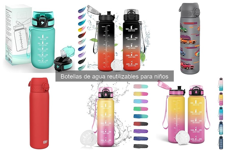Alternativas ecológicas a botellas desechables para niños