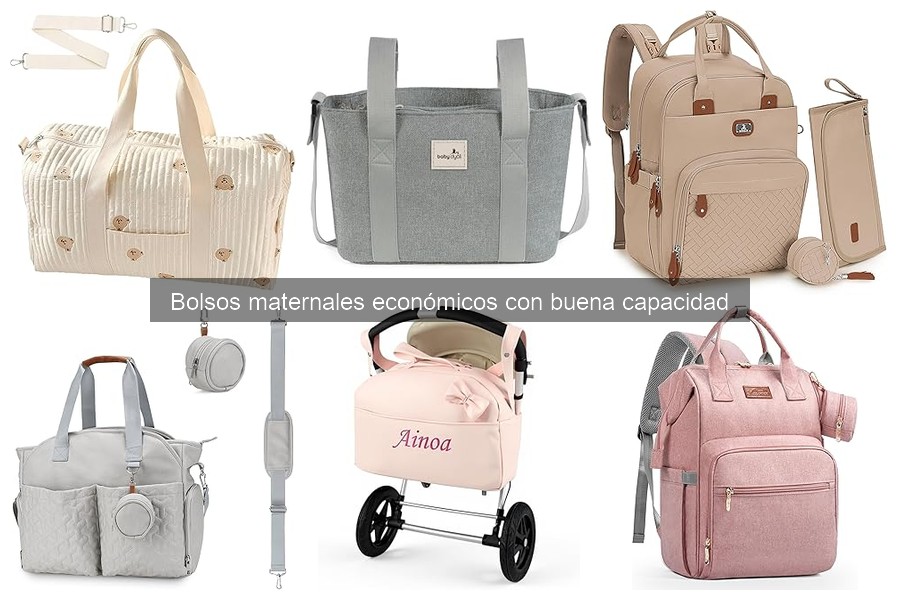 Alternativas económicas a bolsos maternales de lujo
