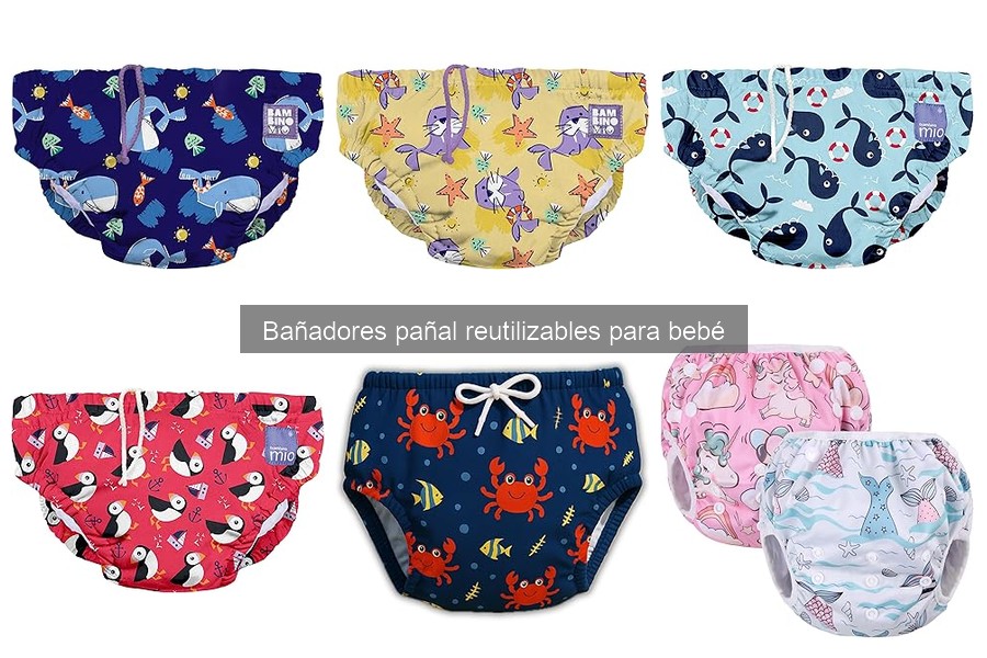 Bañadores pañal reutilizables para bebés: ¿Qué son y cómo funcionan?