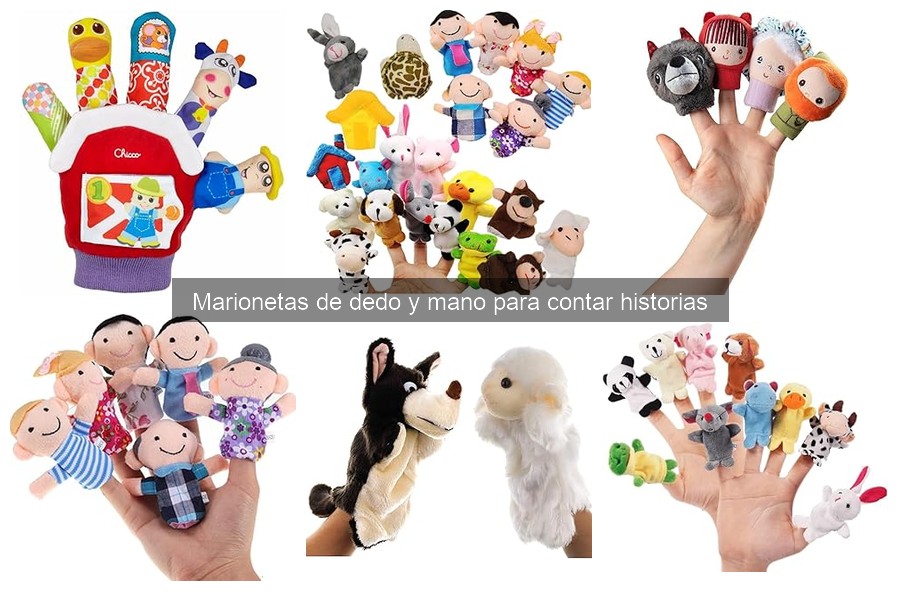 Beneficios de las marionetas de dedo y mano en el desarrollo infantil