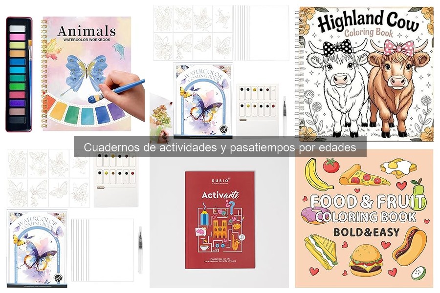 Beneficios de los cuadernos de actividades por edad