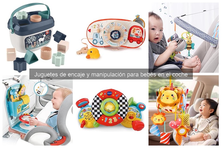 Beneficios de los juguetes de manipulación para bebés en el coche