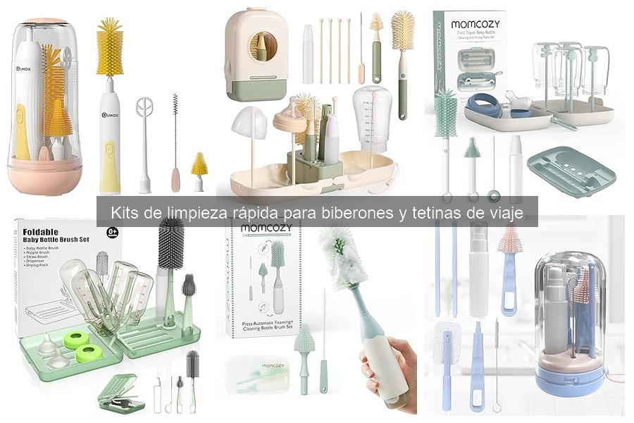 Beneficios de los Kits de Limpieza Rápida para Biberones