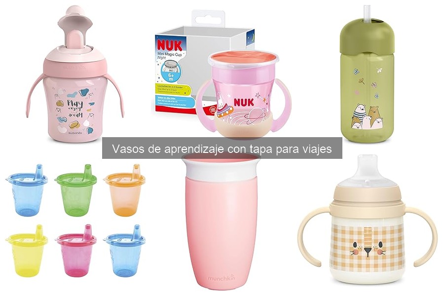 Beneficios de los vasos de aprendizaje con tapa para viajes