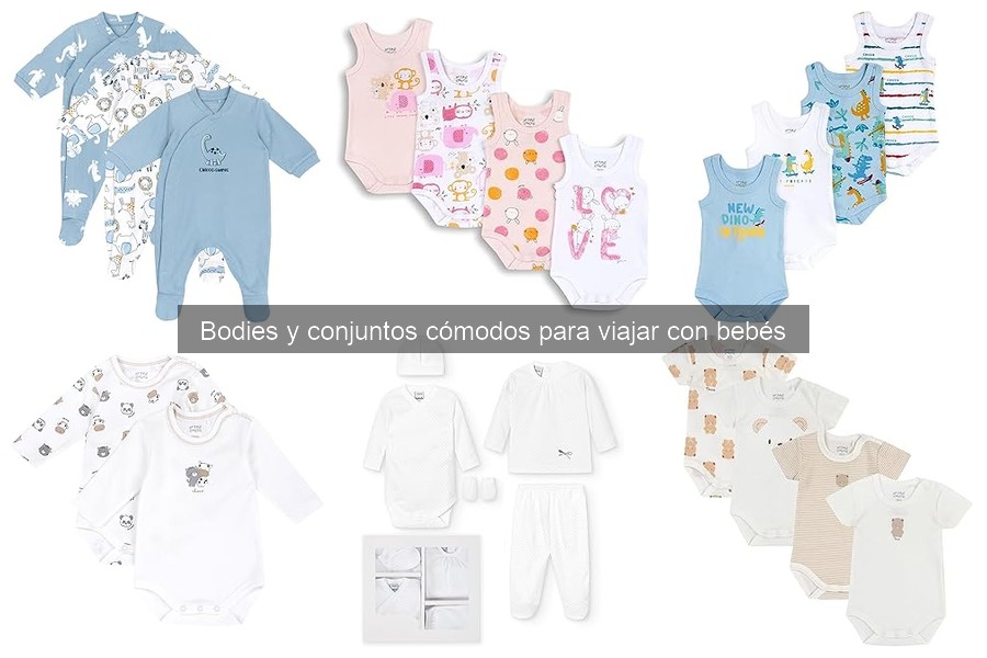 Beneficios de usar conjuntos cómodos para viajes largos con bebés