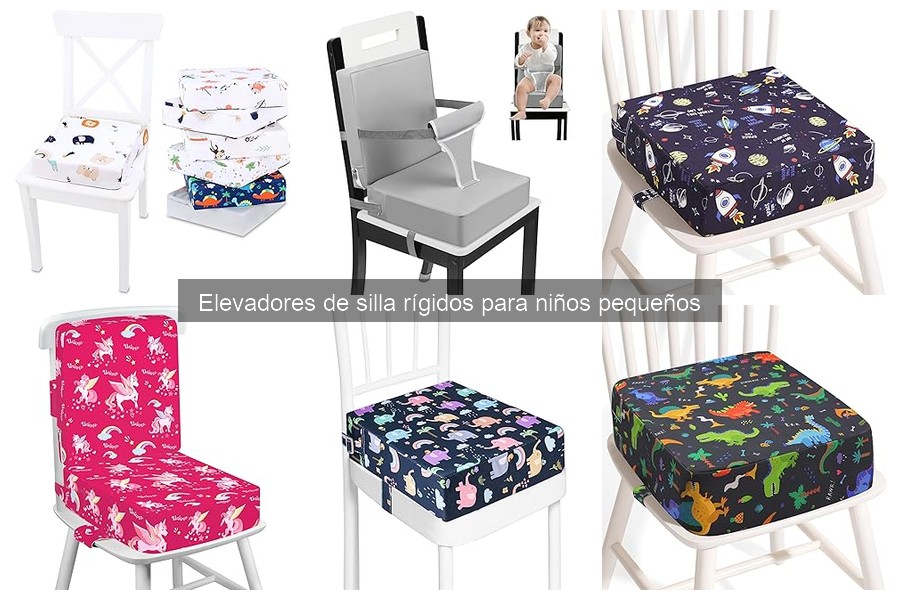 Beneficios de usar elevadores de silla rígidos para niños