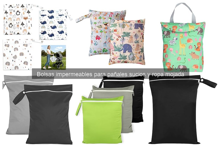 Bolsas impermeables para pañales y ropa mojada: ¿qué son?