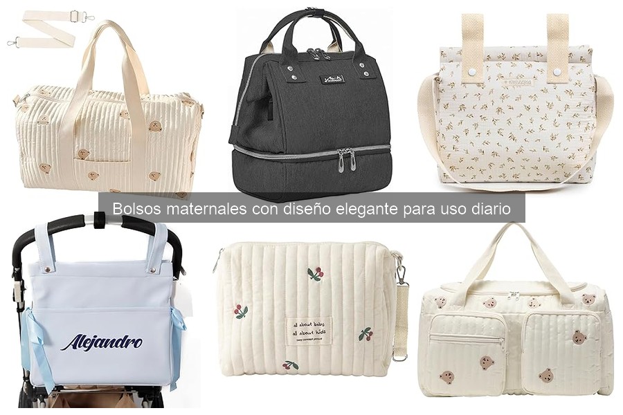 Bolsos Maternales Elegantes: Cómo Elegir el Ideal para Ti